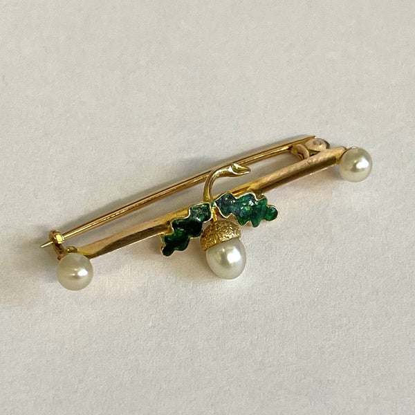 アクセサリー NANO gold plated pearl brooch SILVER 950 PI4258WhGnVtgWEB_600x.jpg?v=