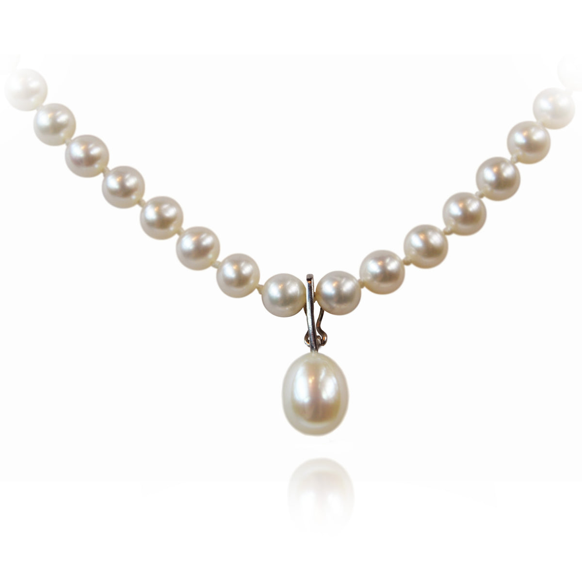 White Freshwater Pearl &#39;Build Your Own&#39; Drop