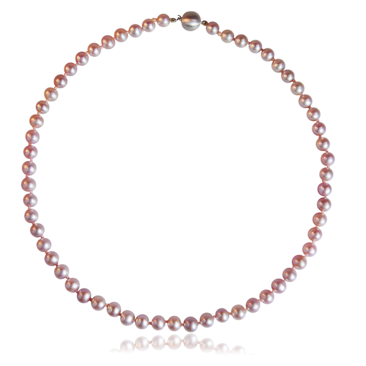 Pink Freshwater Pearl Medium Strand Necklace
