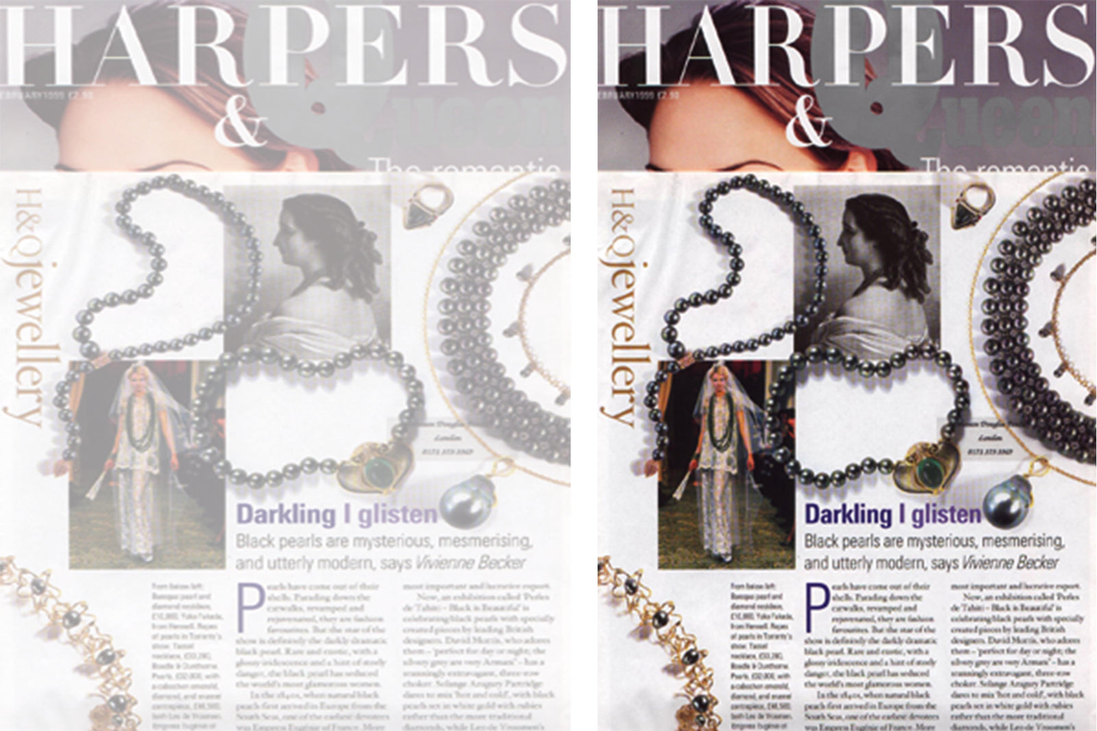 Harpers & Queen Darkling I Glisten