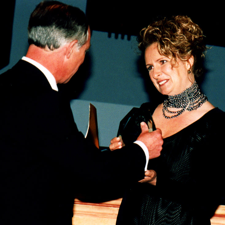 UK Jewellery Awards Winner with the Titiania Pearl Choker