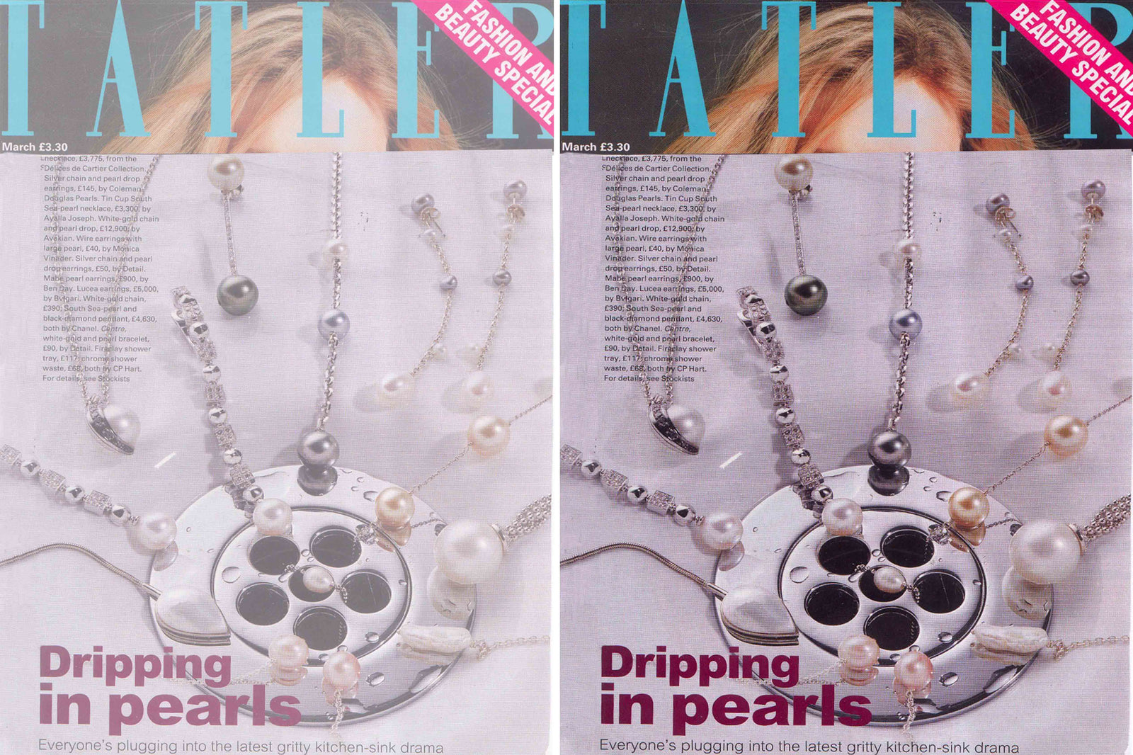 Tatler Dripping in Pearls