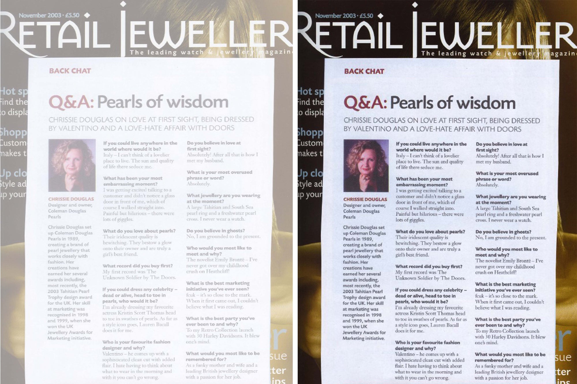 Retail Jeweller - Pearls of Wisdom