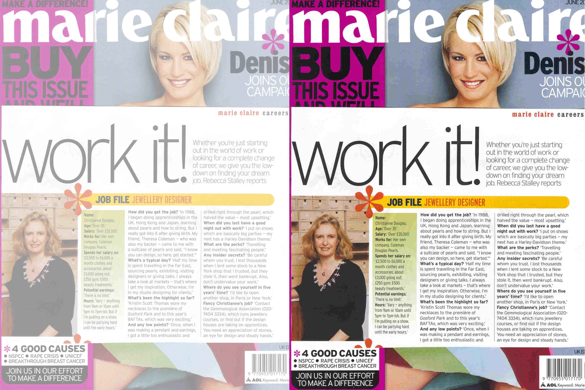 Marie Claire Work It