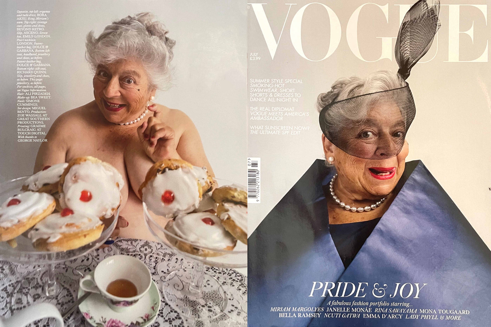 Vogue Radical Cheek with Miriam Margolyes