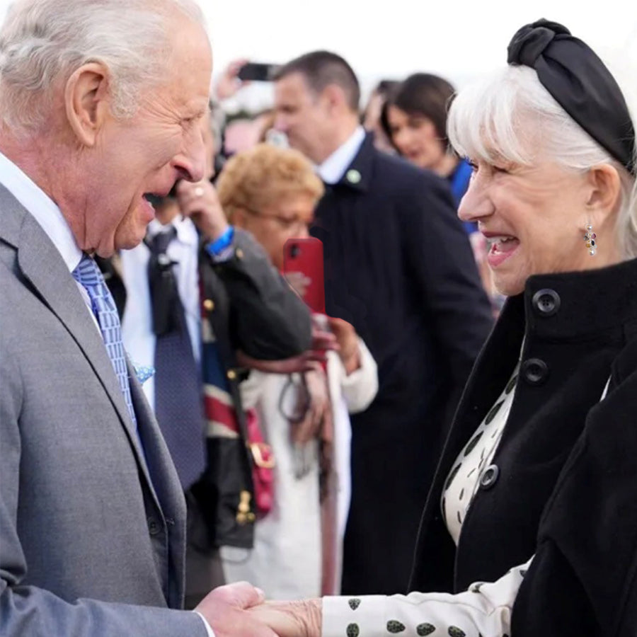 Dame Helen Mirren at Buckingham Palace Garden Party