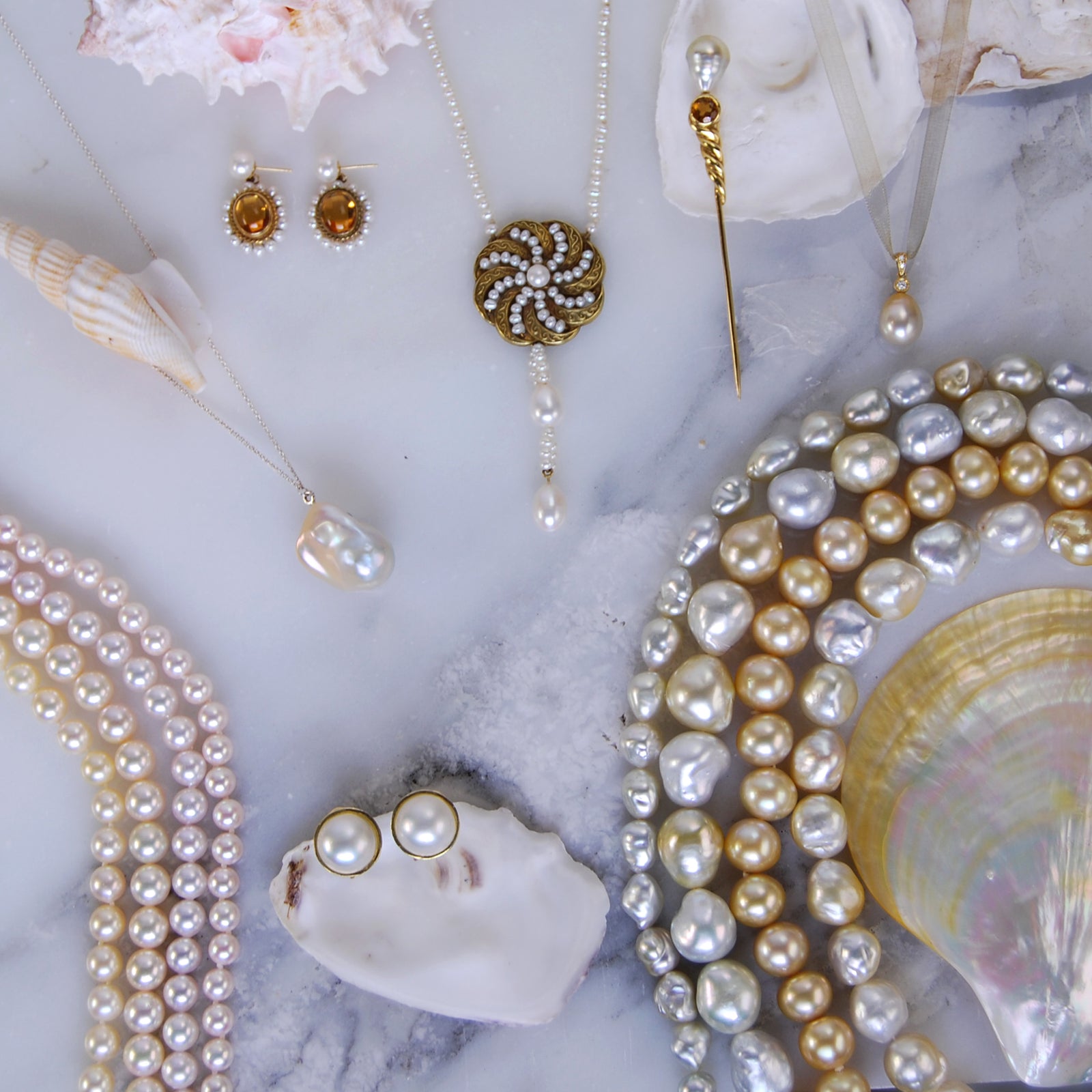 Pearl Pendants and Necklaces - Joseph Jewelry - Bellevue Seattle