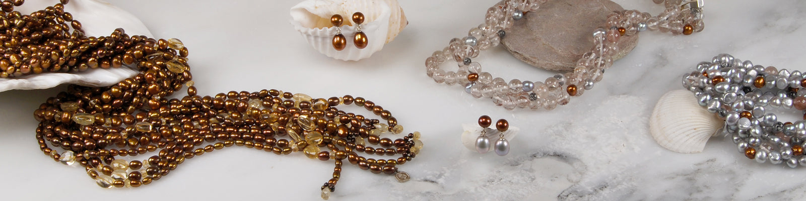 Multi Strand Pearl Necklace