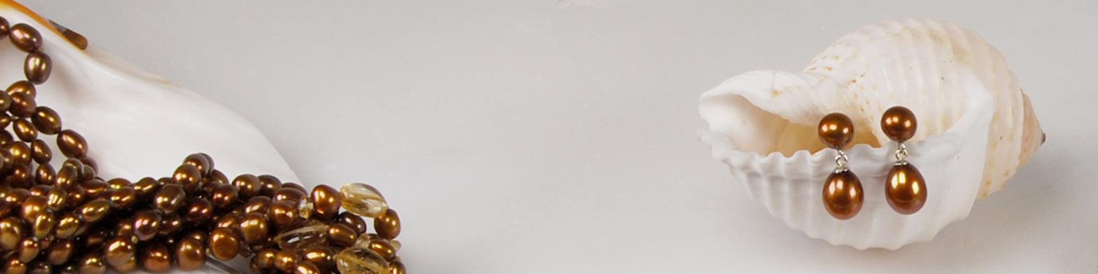 Copper Pearl Earrings