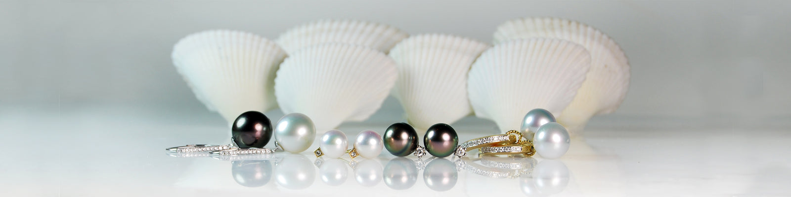 Pearl and Diamond Earrings