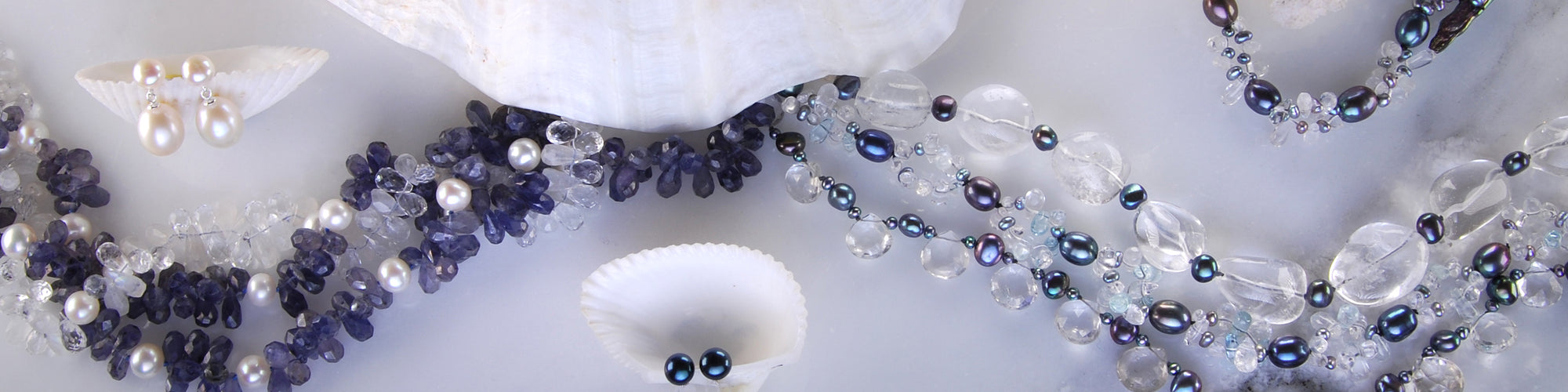 Multi-Coloured Pearl Necklace