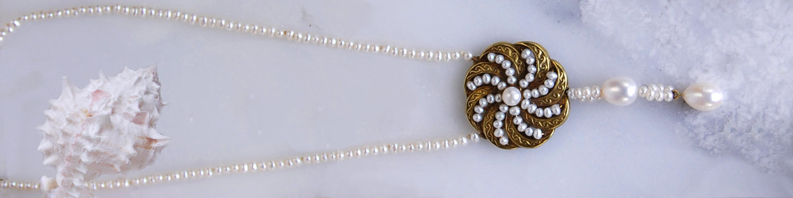 White Pearl Pendant