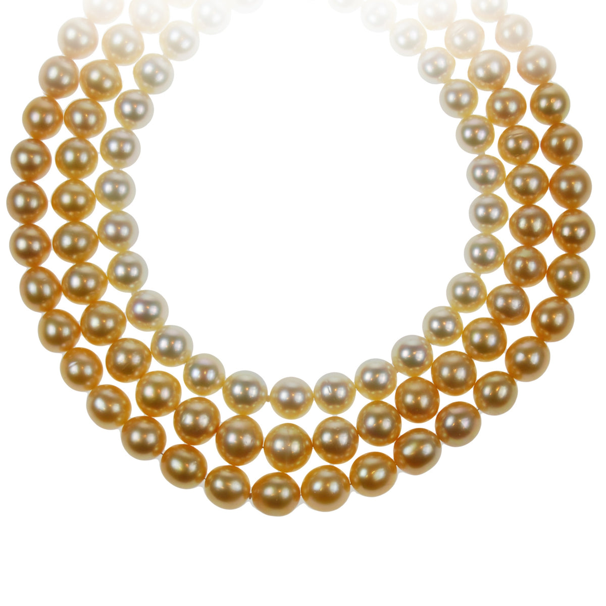 Gold South Sea Pearl Necklace