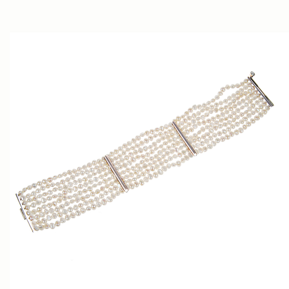 White Freshwater Pearl Choker