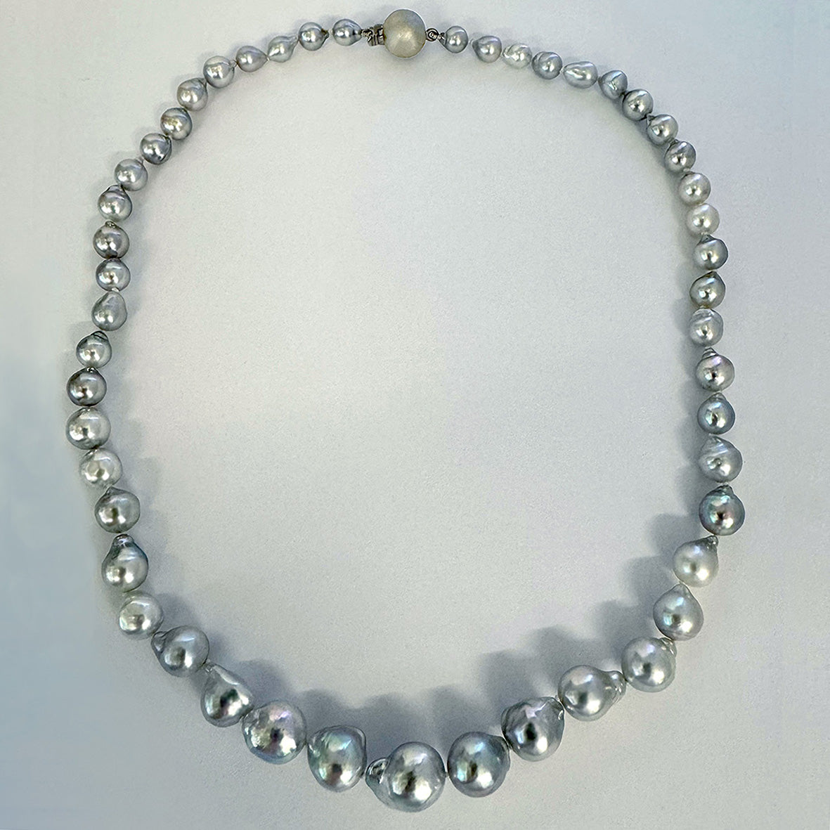 Blue-Grey Akoya 'The Original' Pearl Necklace