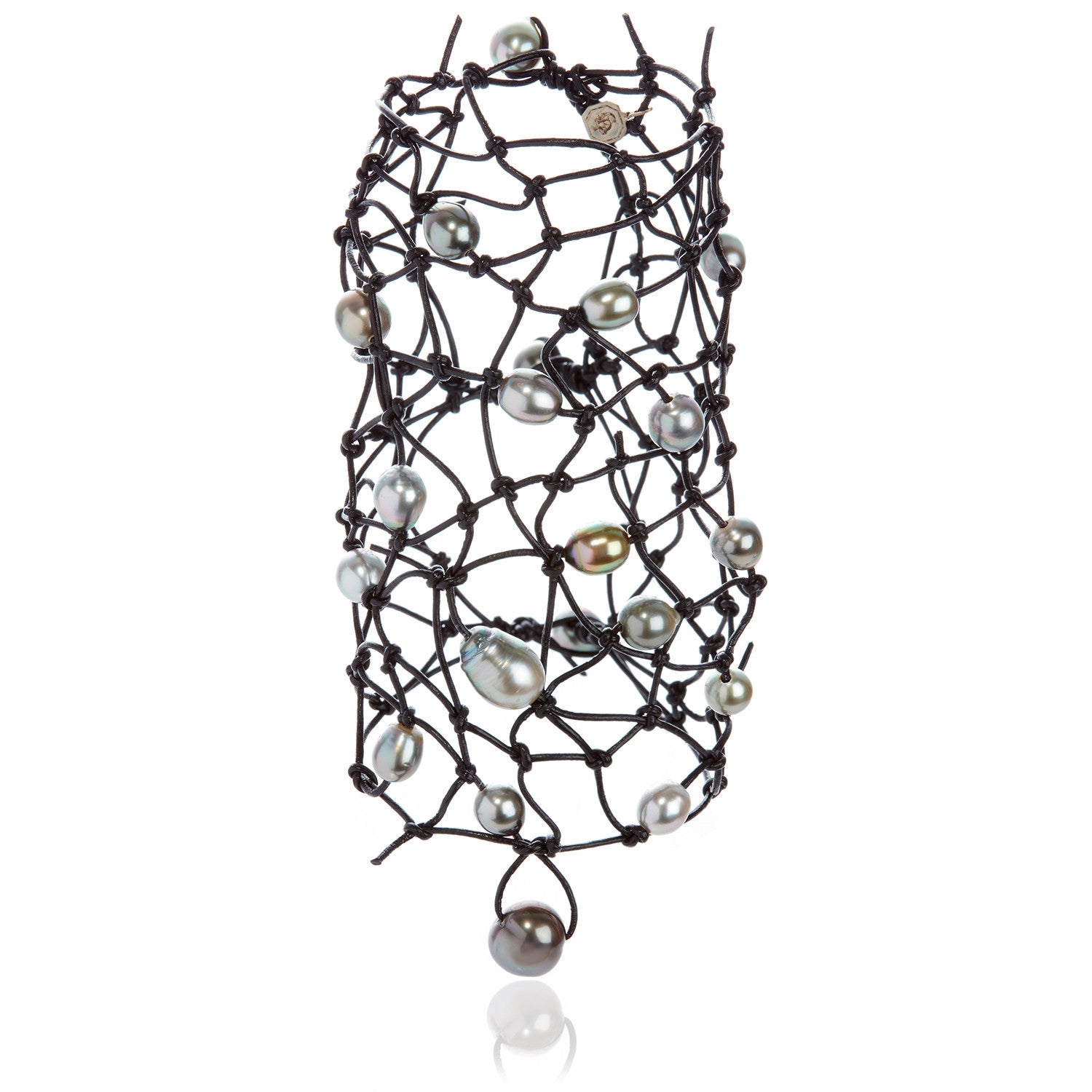 Cultured Tahitian Pearls 'Warrior' Armband