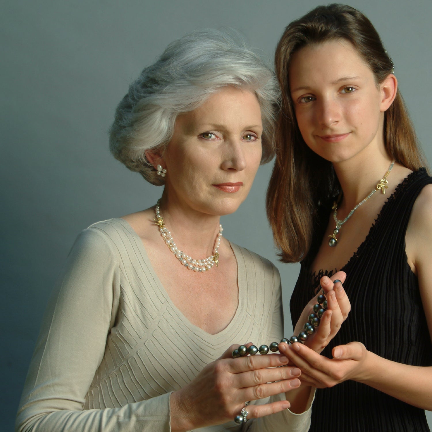 Freshwater Pearl 'Moonstone' Earrings in White