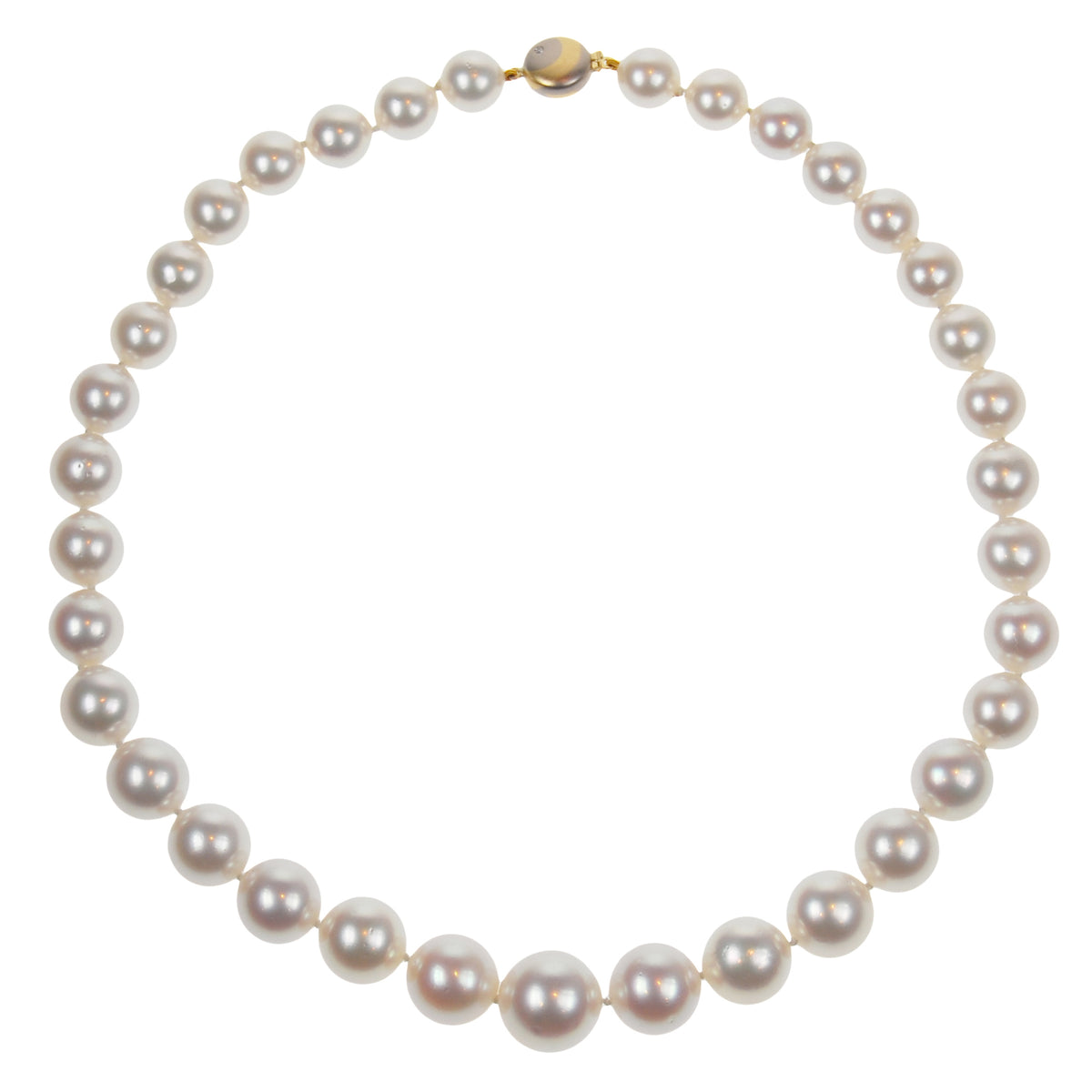 White-Gold South Sea Pearl Necklace (Made To Order)