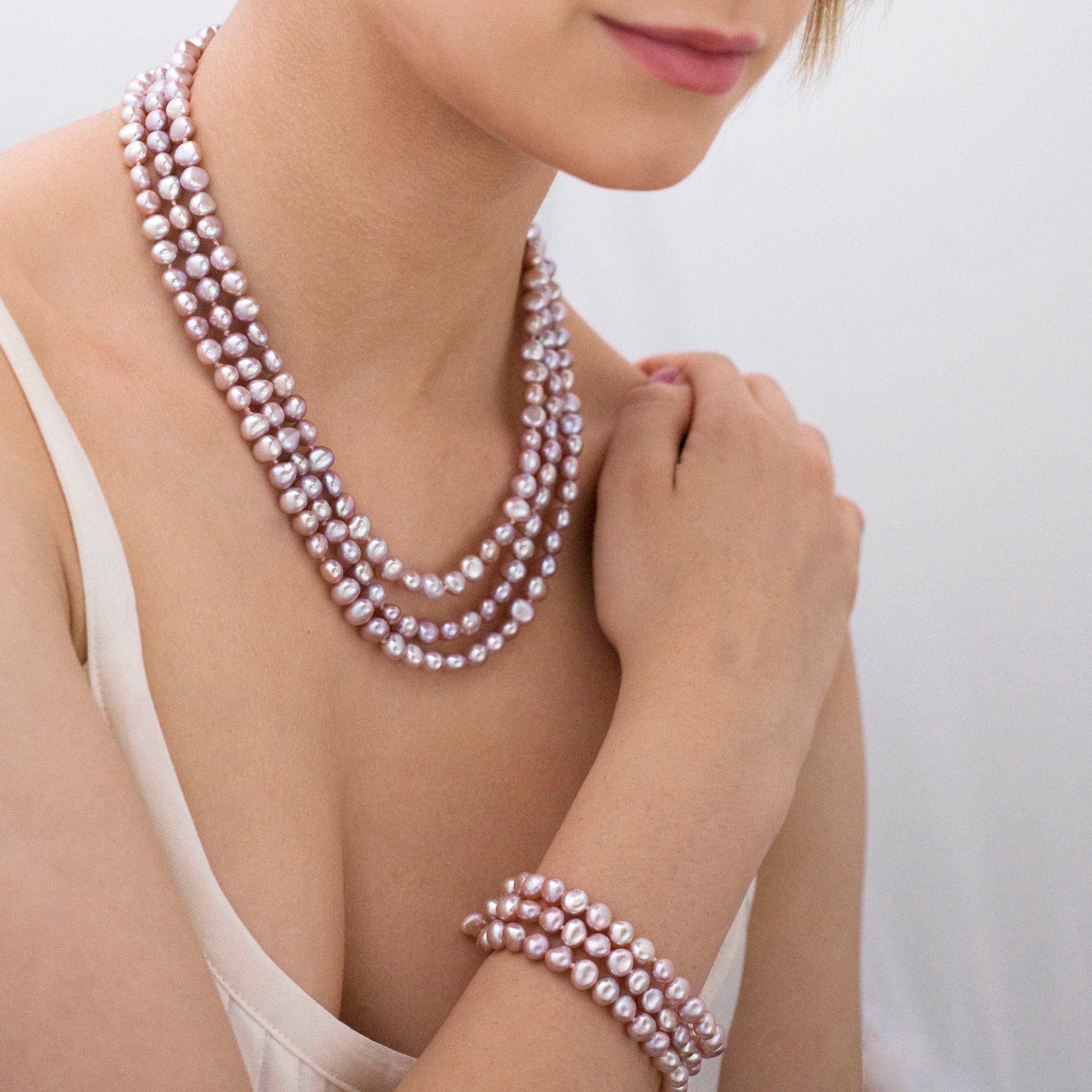 3 Strand Bracelet – Pearls By Shari