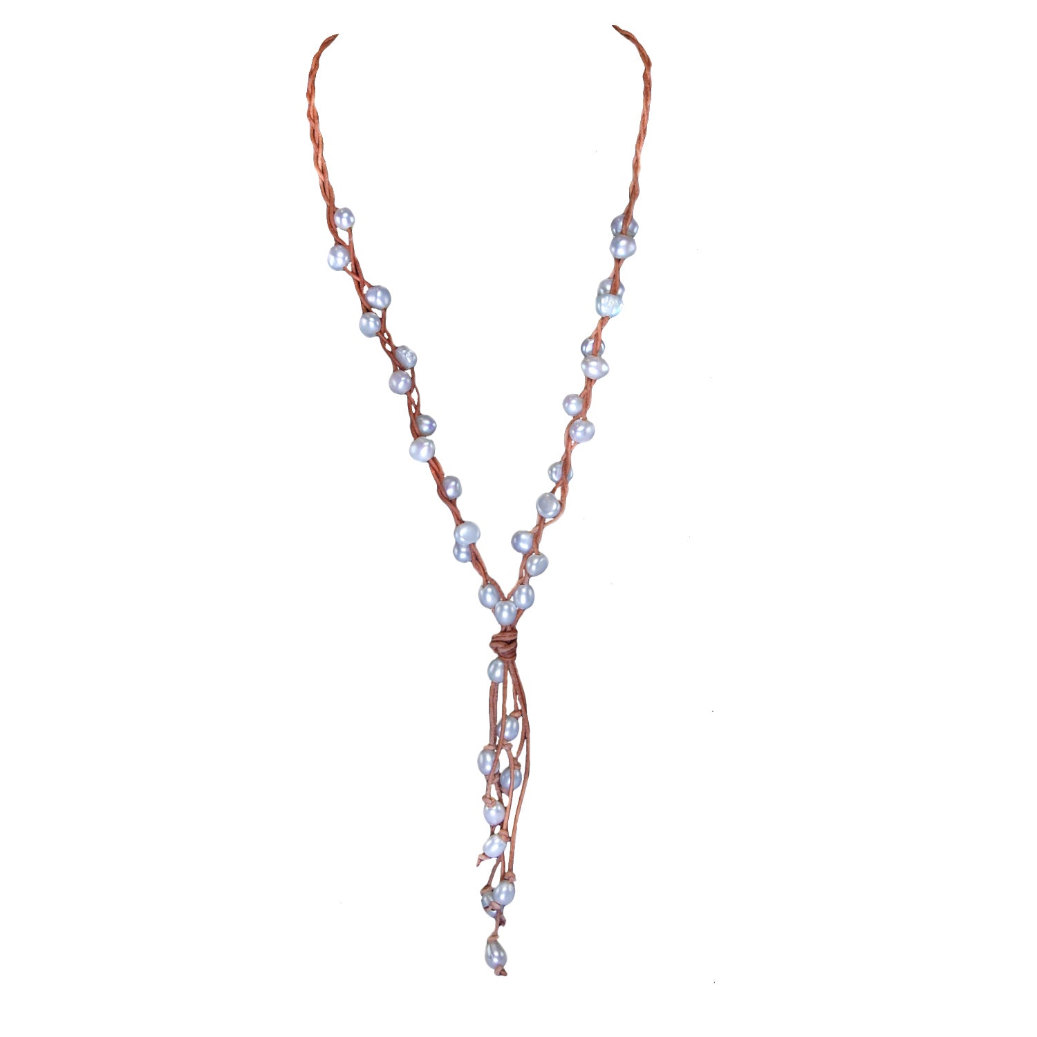  Freshwater Pearl Necklace with Tassel